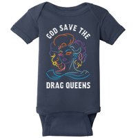 Groovy God Save The Drag Queens Baby Bodysuit