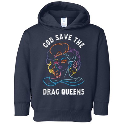 Groovy God Save The Drag Queens Toddler Hoodie