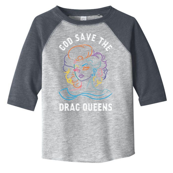 Groovy God Save The Drag Queens Toddler Fine Jersey T-Shirt