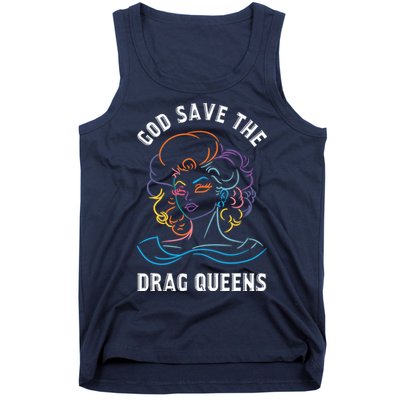 Groovy God Save The Drag Queens Tank Top