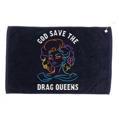Groovy God Save The Drag Queens Grommeted Golf Towel