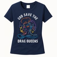 Groovy God Save The Drag Queens Womens T-Shirt
