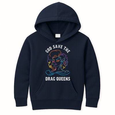 Groovy God Save The Drag Queens Kids Hoodie