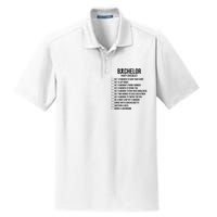 Groomsmen Groom Squat Men Bachelor Supplies Party Checklist Dry Zone Grid Polo