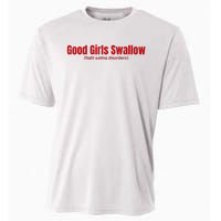 Good Girl Swallow Fight Eating Disorders Cooling Performance Crew T-Shirt