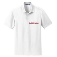 Good Girl Swallow Fight Eating Disorders Dry Zone Grid Polo