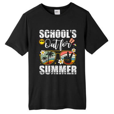 Graduation Gift Schools Out For Summer Students Teacher Tall Fusion ChromaSoft Performance T-Shirt