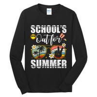 Graduation Gift Schools Out For Summer Students Teacher Tall Long Sleeve T-Shirt