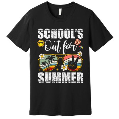 Graduation Gift Schools Out For Summer Students Teacher Premium T-Shirt