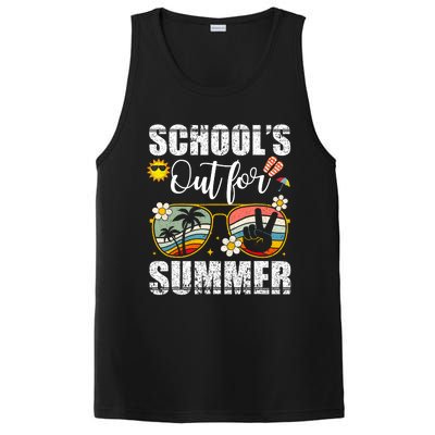 Graduation Gift Schools Out For Summer Students Teacher PosiCharge Competitor Tank