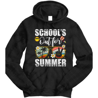 Graduation Gift Schools Out For Summer Students Teacher Tie Dye Hoodie