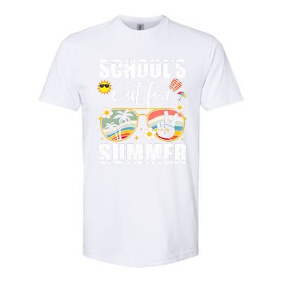 Graduation Gift Schools Out For Summer Students Teacher Softstyle CVC T-Shirt