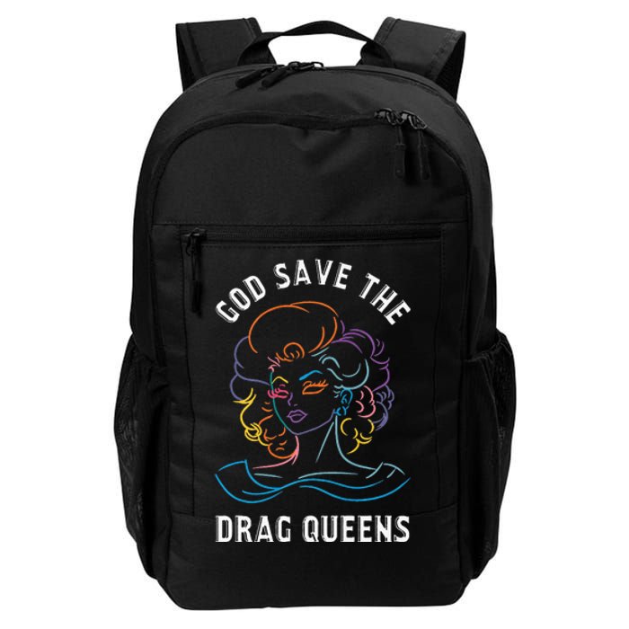 Groovy God Save The Drag Queens Premium Daily Commute Backpack