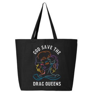 Groovy God Save The Drag Queens Premium 25L Jumbo Tote