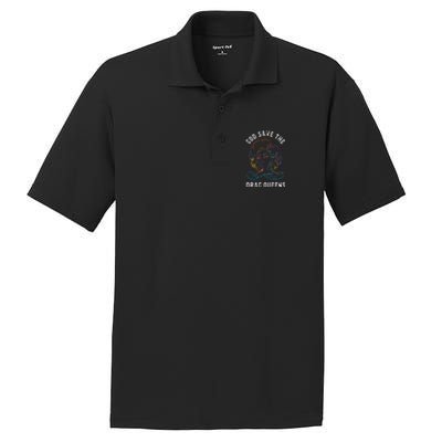 Groovy God Save The Drag Queens Premium PosiCharge RacerMesh Polo