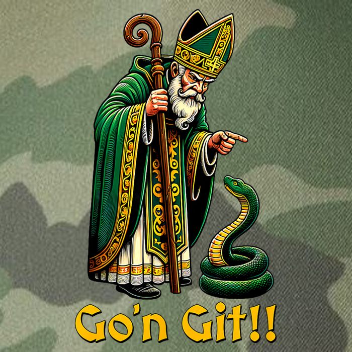 GoN Git St Patricks Day Funny St Patrick Legacy Tie Dye Trucker Hat