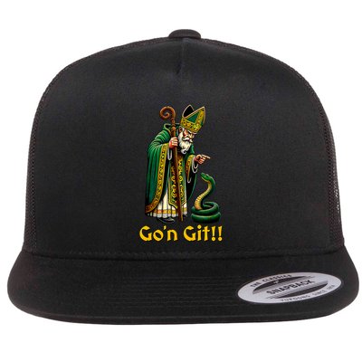 GoN Git St Patricks Day Funny St Patrick Flatbill Hat