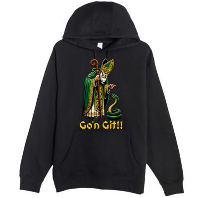 GoN Git St Patricks Day Funny St Patrick Premium Pullover Hoodie