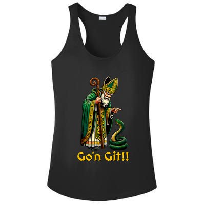 GoN Git St Patricks Day Funny St Patrick Ladies PosiCharge Competitor Racerback Tank
