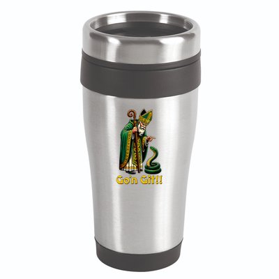 GoN Git St Patricks Day Funny St Patrick 16oz Travel Tumbler