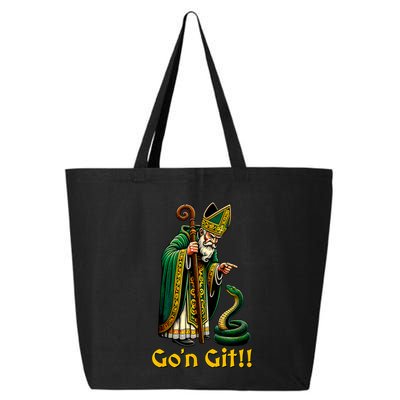 GoN Git St Patricks Day Funny St Patrick 25L Jumbo Tote