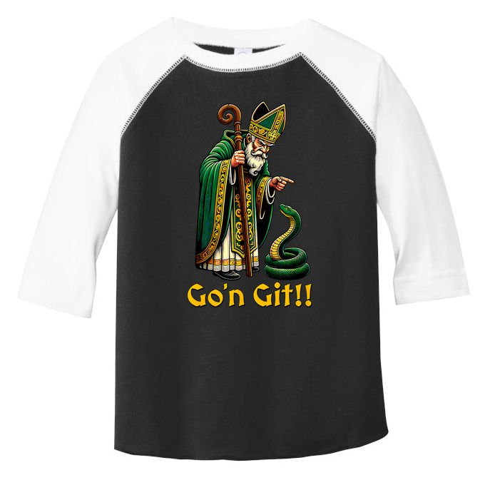 GoN Git St Patricks Day Funny St Patrick Toddler Fine Jersey T-Shirt