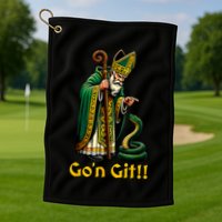 GoN Git St Patricks Day Funny St Patrick Golf Towel