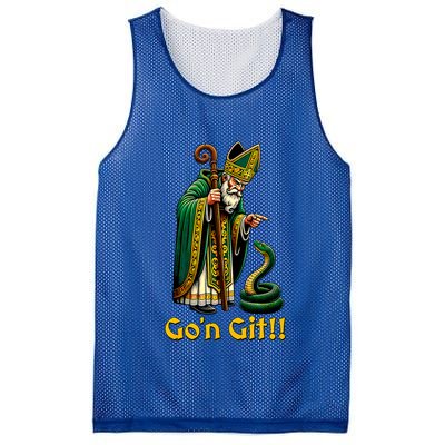 GoN Git St Patricks Day Funny St Patrick Mesh Reversible Basketball Jersey Tank