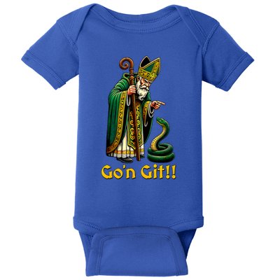 GoN Git St Patricks Day Funny St Patrick Baby Bodysuit