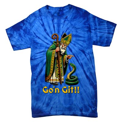 GoN Git St Patricks Day Funny St Patrick Tie-Dye T-Shirt