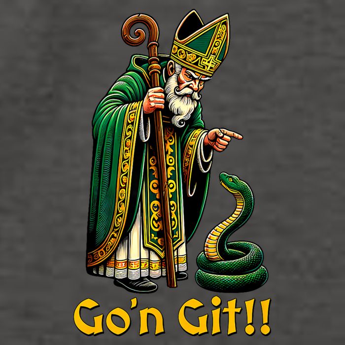 GoN Git St Patricks Day Funny St Patrick Vector Backpack