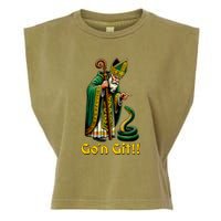 GoN Git St Patricks Day Funny St Patrick Garment-Dyed Women's Muscle Tee