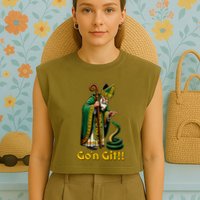 GoN Git St Patricks Day Funny St Patrick Garment-Dyed Women's Muscle Tee