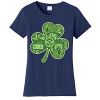 Gamer Game Shamrock St Patricks Day Irish Women's T-Shirt