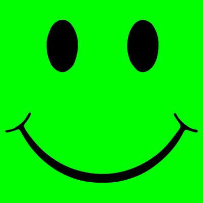Green Guy Smiley Face T-Shirt