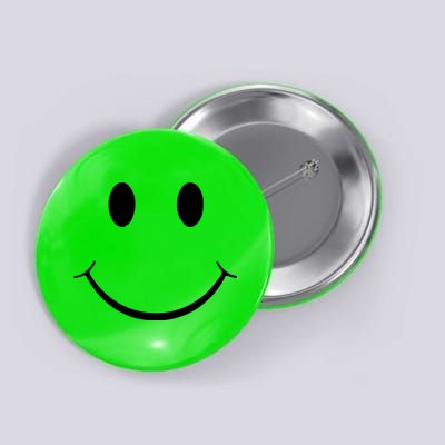 Green Guy Smiley Face Button
