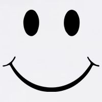Green Guy Smiley Face USA-Made Doggie Bandana