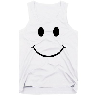 Green Guy Smiley Face Tank Top
