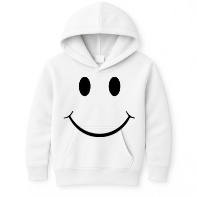 Green Guy Smiley Face Kids Hoodie