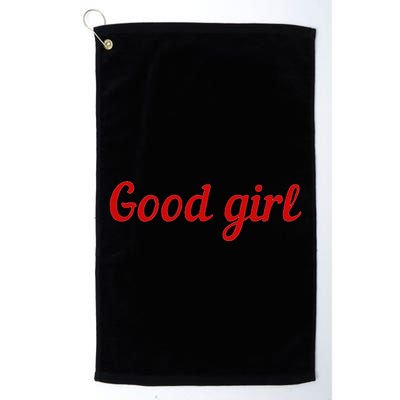 Good Girl Sub Dom Play Submissive Bad Girl Goodgirl Golf Towel