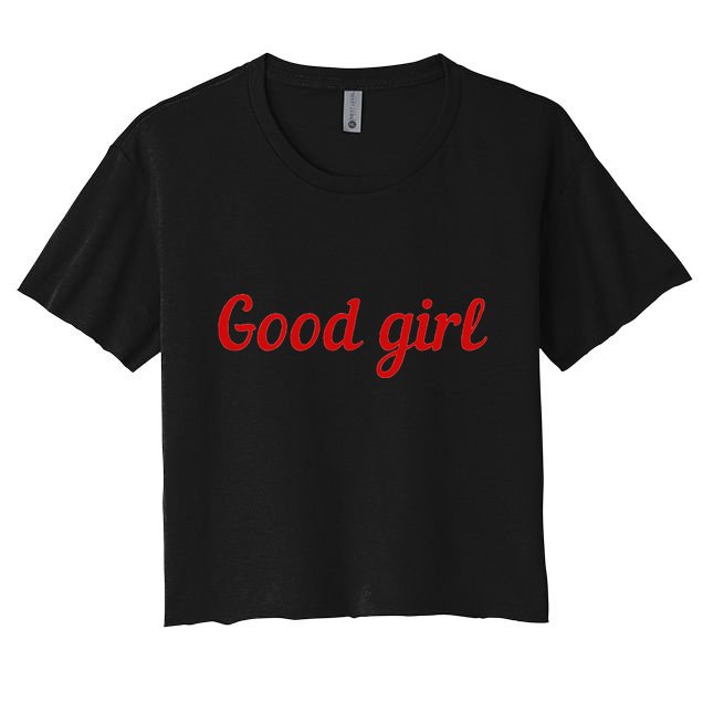 Good Girl Sub Dom Play Submissive Bad Girl Goodgirl Crop Top