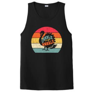 Gobble Gobble Till You Wobble Turkey Thanksgiving Cool Gift PosiCharge Competitor Tank