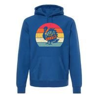 Gobble Gobble Till You Wobble Turkey Thanksgiving Cool Gift Premium Hoodie