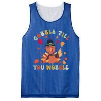 Gobble Gobble Till You Wobble Turkey Thanksgiving Gift Mesh Reversible Basketball Jersey Tank