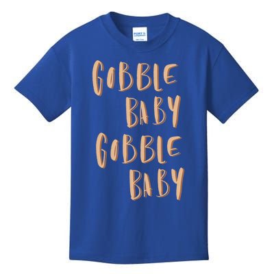 Gobble Gobble Thanksgiving Wobble Gift Kids T-Shirt