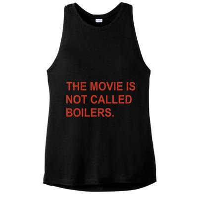 Griffin Gonzalez The Movie Is Not Called Boilers Ladies PosiCharge Tri-Blend Wicking Tank