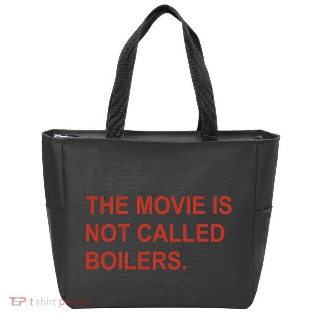 Griffin Gonzalez The Movie Is Not Called Boilers Zip Tote Bag