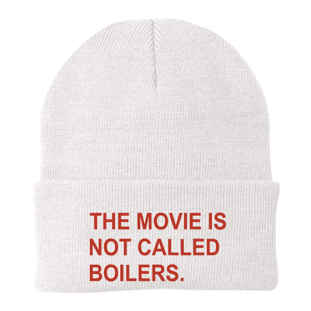 Griffin Gonzalez The Movie Is Not Called Boilers Beanie