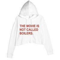 Griffin Gonzalez The Movie Is Not Called Boilers Crop Fleece Hoodie