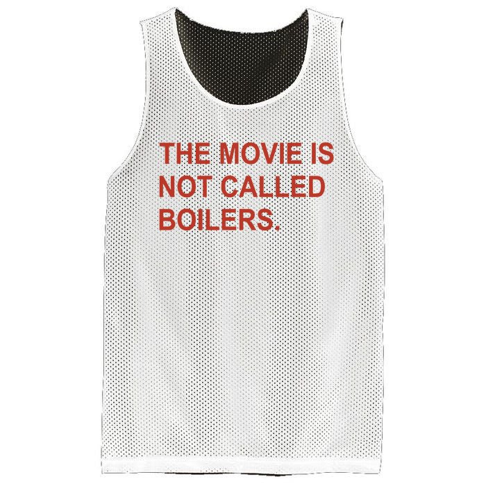 Griffin Gonzalez The Movie Is Not Called Boilers Mesh Reversible Basketball Jersey Tank